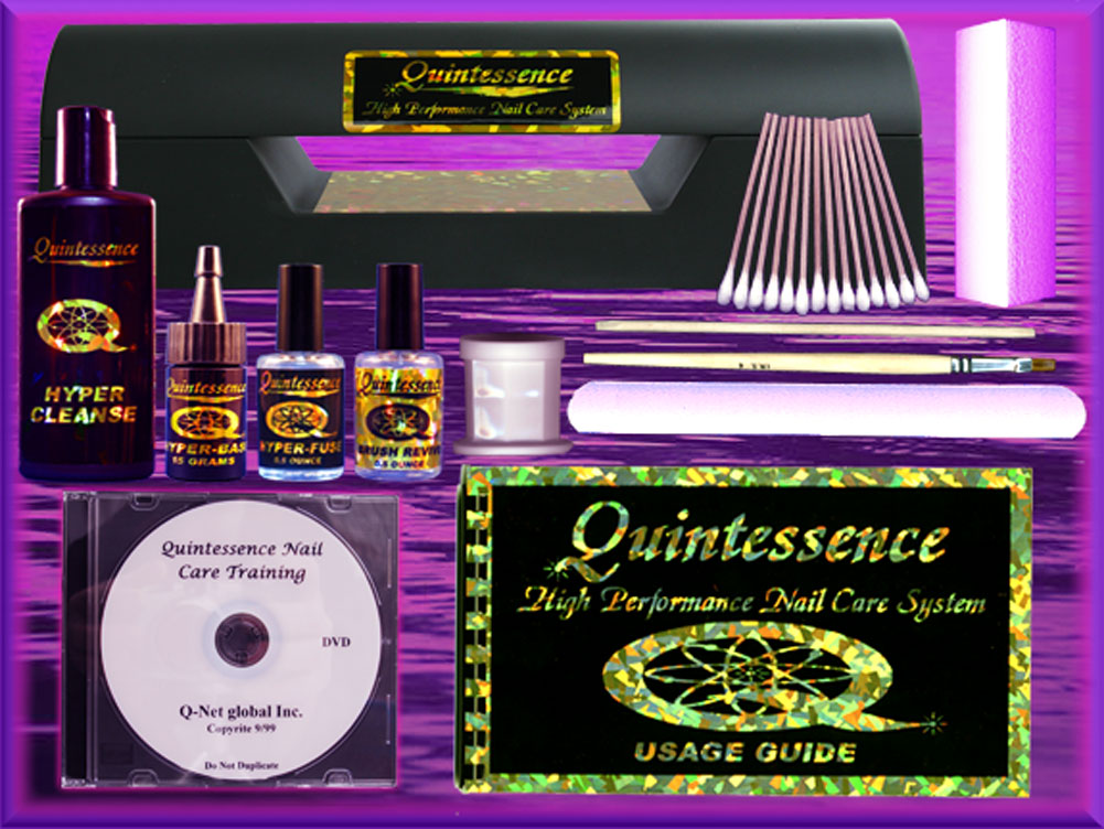 Quintessence Deluxe Gel Nail Kit / System