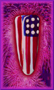 Star Spangled Banner Gel Nail Art