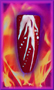 White Hot Flames Gel Nail Art