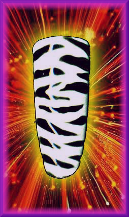 Quintessence Nail Art Zebra